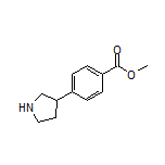 Methyl 4-(3-Pyrrolidinyl)benzoate