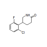 5-(2-Chloro-6-fluorophenyl)-2-piperidone