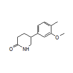 5-(3-Methoxy-4-methylphenyl)-2-piperidone