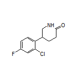 5-(2-Chloro-4-fluorophenyl)-2-piperidone