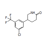 5-[3-Chloro-5-(trifluoromethyl)phenyl]-2-piperidone