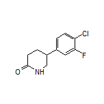 5-(4-Chloro-3-fluorophenyl)-2-piperidone