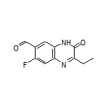 2-Ethyl-7-fluoro-3-oxo-3,4-dihydroquinoxaline-6-carbaldehyde