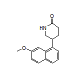 5-(7-Methoxy-1-naphthyl)-2-piperidone