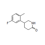 5-(5-Fluoro-2-methylphenyl)-2-piperidone