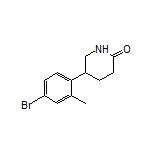 5-(4-Bromo-2-methylphenyl)-2-piperidone