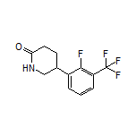 5-[2-Fluoro-3-(trifluoromethyl)phenyl]-2-piperidone