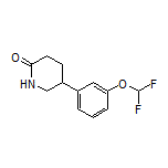 5-[3-(Difluoromethoxy)phenyl]-2-piperidone