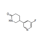 5-(5-Fluoro-3-pyridyl)-2-piperidone