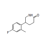 5-(4-Fluoro-2-methylphenyl)-2-piperidone