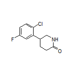 5-(2-Chloro-5-fluorophenyl)-2-piperidone