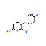 5-(4-Bromo-2-methoxyphenyl)-2-piperidone