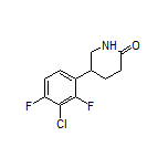 5-(3-Chloro-2,4-difluorophenyl)-2-piperidone