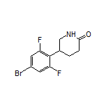 5-(4-Bromo-2,6-difluorophenyl)-2-piperidone