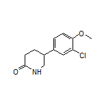 5-(3-Chloro-4-methoxyphenyl)-2-piperidone