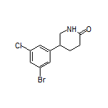 5-(3-Bromo-5-chlorophenyl)-2-piperidone