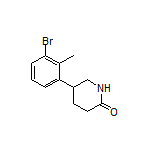 5-(3-Bromo-2-methylphenyl)-2-piperidone