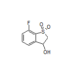 7-Fluoro-3-hydroxy-2,3-dihydrobenzo[b]thiophene 1,1-Dioxide