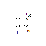 4-Fluoro-3-hydroxy-2,3-dihydrobenzo[b]thiophene 1,1-Dioxide