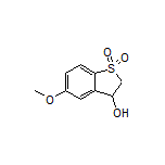 3-Hydroxy-5-methoxy-2,3-dihydrobenzo[b]thiophene 1,1-Dioxide