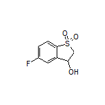 5-Fluoro-3-hydroxy-2,3-dihydrobenzo[b]thiophene 1,1-Dioxide