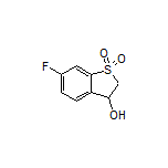 6-Fluoro-3-hydroxy-2,3-dihydrobenzo[b]thiophene 1,1-Dioxide