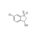 6-Chloro-3-hydroxy-2,3-dihydrobenzo[b]thiophene 1,1-Dioxide