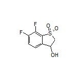 6,7-Difluoro-3-hydroxy-2,3-dihydrobenzo[b]thiophene 1,1-Dioxide