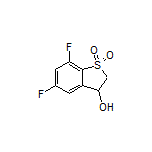 5,7-Difluoro-3-hydroxy-2,3-dihydrobenzo[b]thiophene 1,1-Dioxide