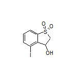 3-Hydroxy-4-iodo-2,3-dihydrobenzo[b]thiophene 1,1-Dioxide