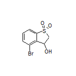 4-Bromo-3-hydroxy-2,3-dihydrobenzo[b]thiophene 1,1-Dioxide