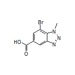 7-Bromo-1-methyl-1H-benzo[d][1,2,3]triazole-5-carboxylic Acid
