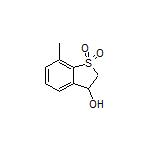 3-Hydroxy-7-methyl-2,3-dihydrobenzo[b]thiophene 1,1-Dioxide