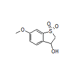 3-Hydroxy-6-methoxy-2,3-dihydrobenzo[b]thiophene 1,1-Dioxide