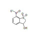 3-Hydroxy-7-nitro-2,3-dihydrobenzo[b]thiophene 1,1-Dioxide