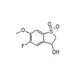 5-Fluoro-3-hydroxy-6-methoxy-2,3-dihydrobenzo[b]thiophene 1,1-Dioxide