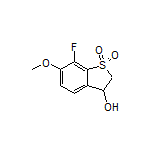 7-Fluoro-3-hydroxy-6-methoxy-2,3-dihydrobenzo[b]thiophene 1,1-Dioxide