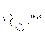 5-(1-Benzyl-3-pyrazolyl)-2-piperidone