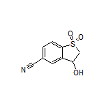 3-Hydroxy-2,3-dihydrobenzo[b]thiophene-5-carbonitrile 1,1-Dioxide