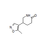 5-(5-Methyl-4-isoxazolyl)-2-piperidone