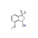 3-Hydroxy-4-methoxy-2,3-dihydrobenzo[b]thiophene 1,1-Dioxide