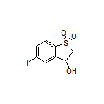 3-Hydroxy-5-iodo-2,3-dihydrobenzo[b]thiophene 1,1-Dioxide