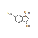 3-Hydroxy-2,3-dihydrobenzo[b]thiophene-6-carbonitrile 1,1-Dioxide