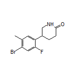 5-(4-Bromo-2-fluoro-5-methylphenyl)-2-piperidone