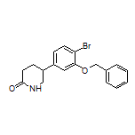 5-[3-(Benzyloxy)-4-bromophenyl]-2-piperidone