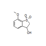 3-Hydroxy-7-methoxy-2,3-dihydrobenzo[b]thiophene 1,1-Dioxide