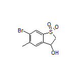 6-Bromo-3-hydroxy-5-methyl-2,3-dihydrobenzo[b]thiophene 1,1-Dioxide