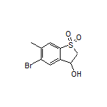 5-Bromo-3-hydroxy-6-methyl-2,3-dihydrobenzo[b]thiophene 1,1-Dioxide