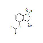 4-(Difluoromethoxy)-3-hydroxy-2,3-dihydrobenzo[b]thiophene 1,1-Dioxide