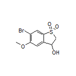 6-Bromo-3-hydroxy-5-methoxy-2,3-dihydrobenzo[b]thiophene 1,1-Dioxide